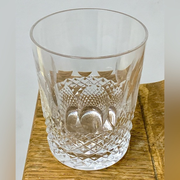 Vtg Discontinued Waterford Lead Crystal Colleen Double Old Fashioned Glass - Picture 4 of 11